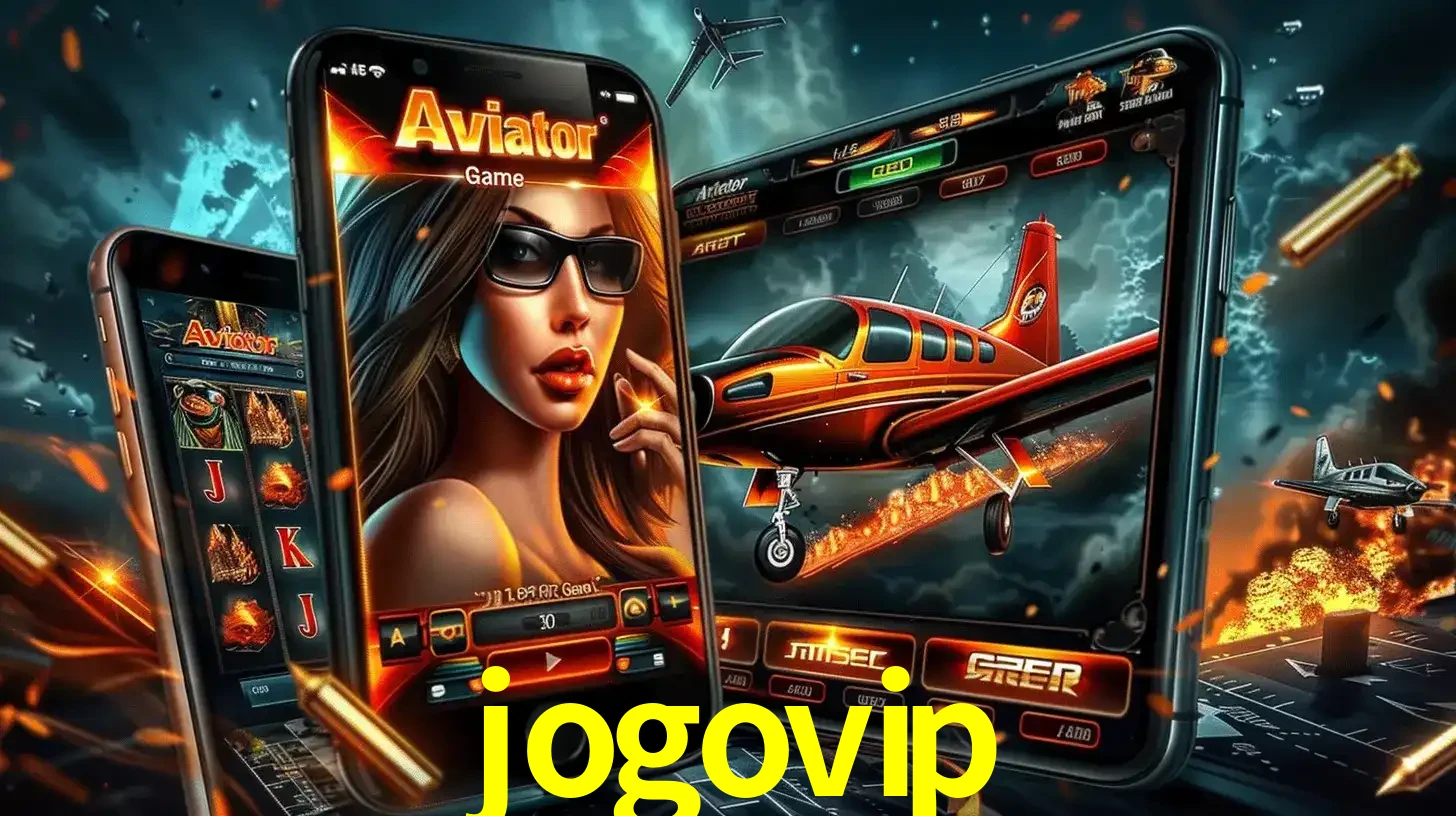 O popular jogo de apostas Aviator exibido em vários celulares e tablets, mostrando a interface emocionante e a ação de voo disponíveis para jogar agora no jogovip.